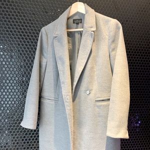 TOPSHOP Grey Coat